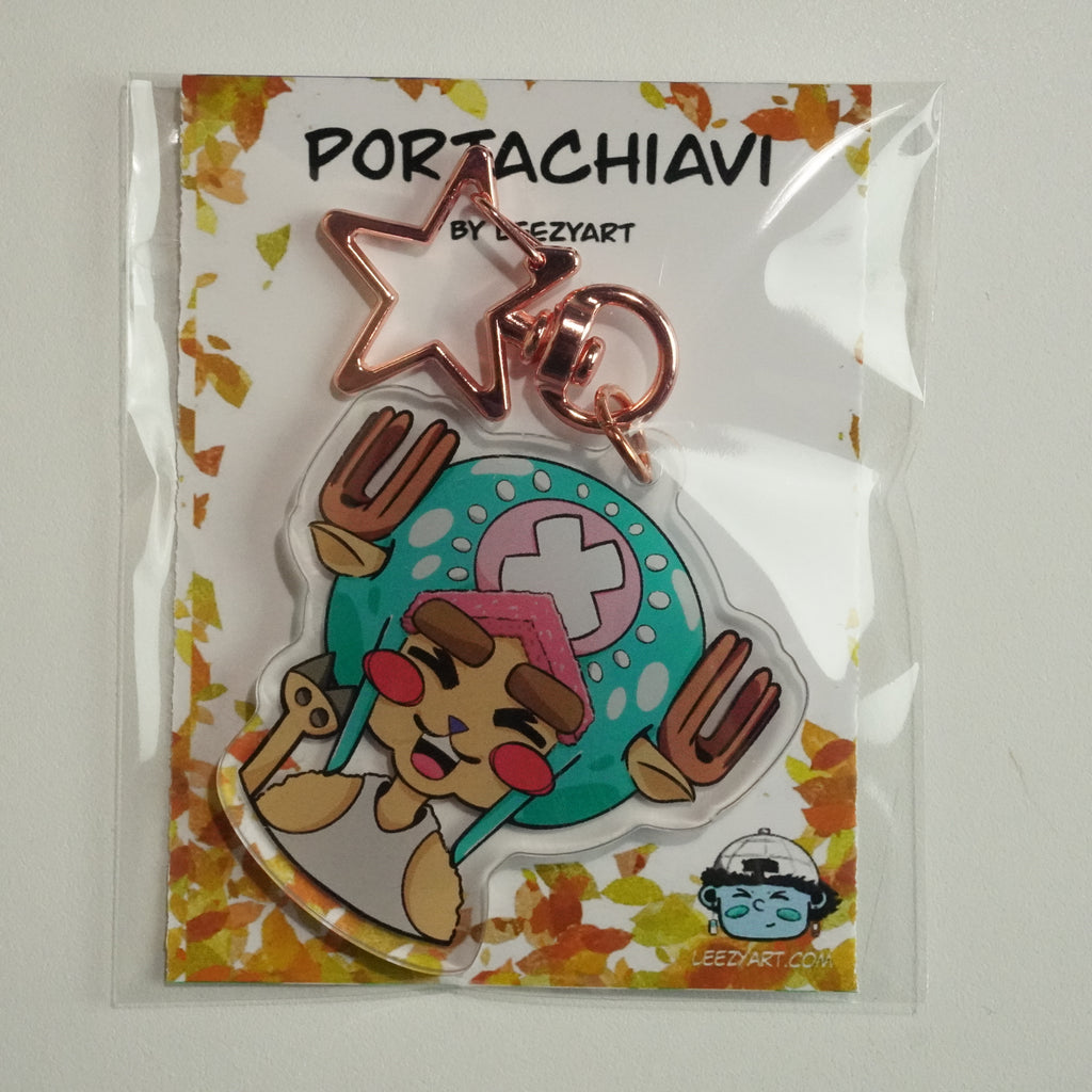 PORTACHIAVI CERVO CHIBI