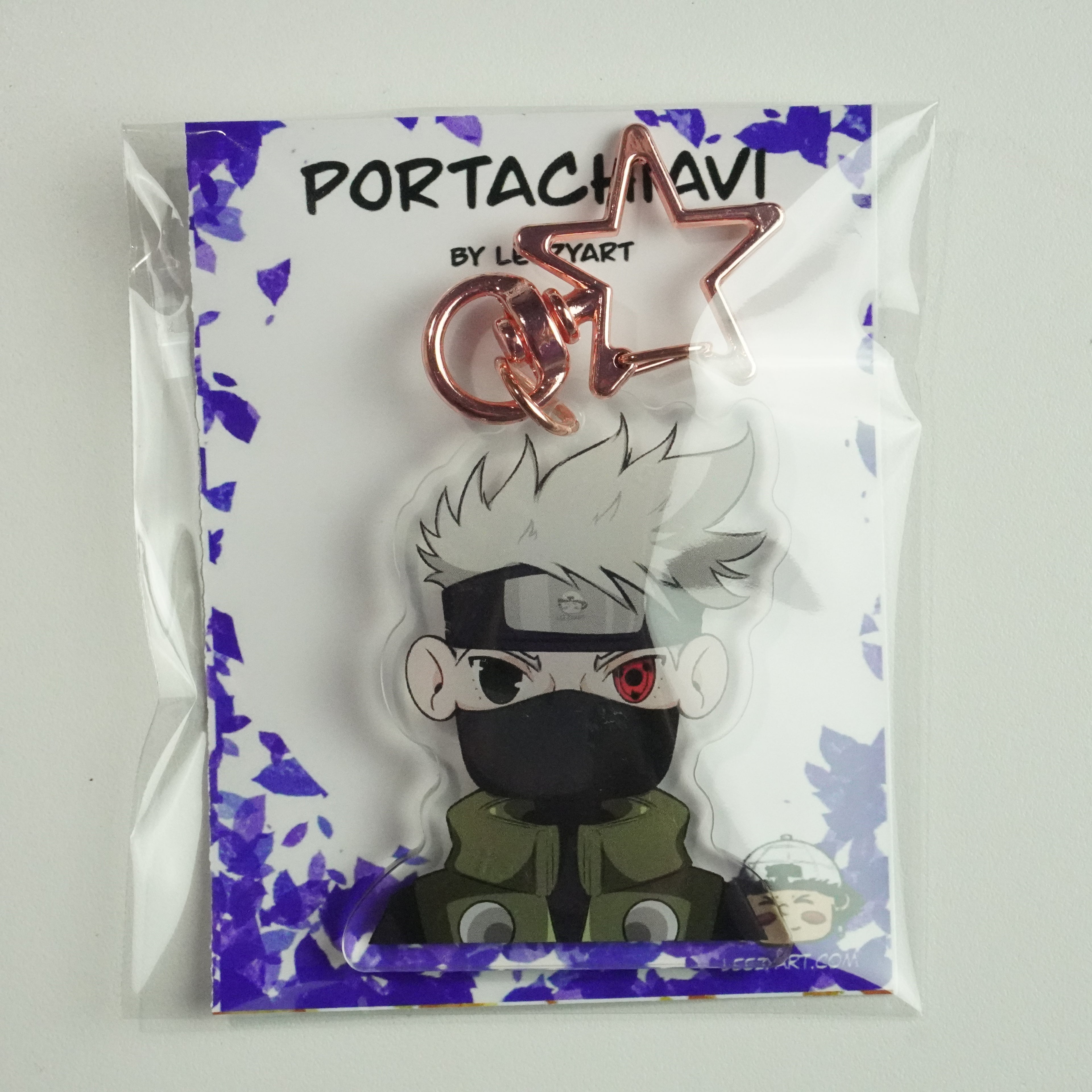 PORTACHIAVI MAESTRO DEL VELO GRIGIO CHIBI