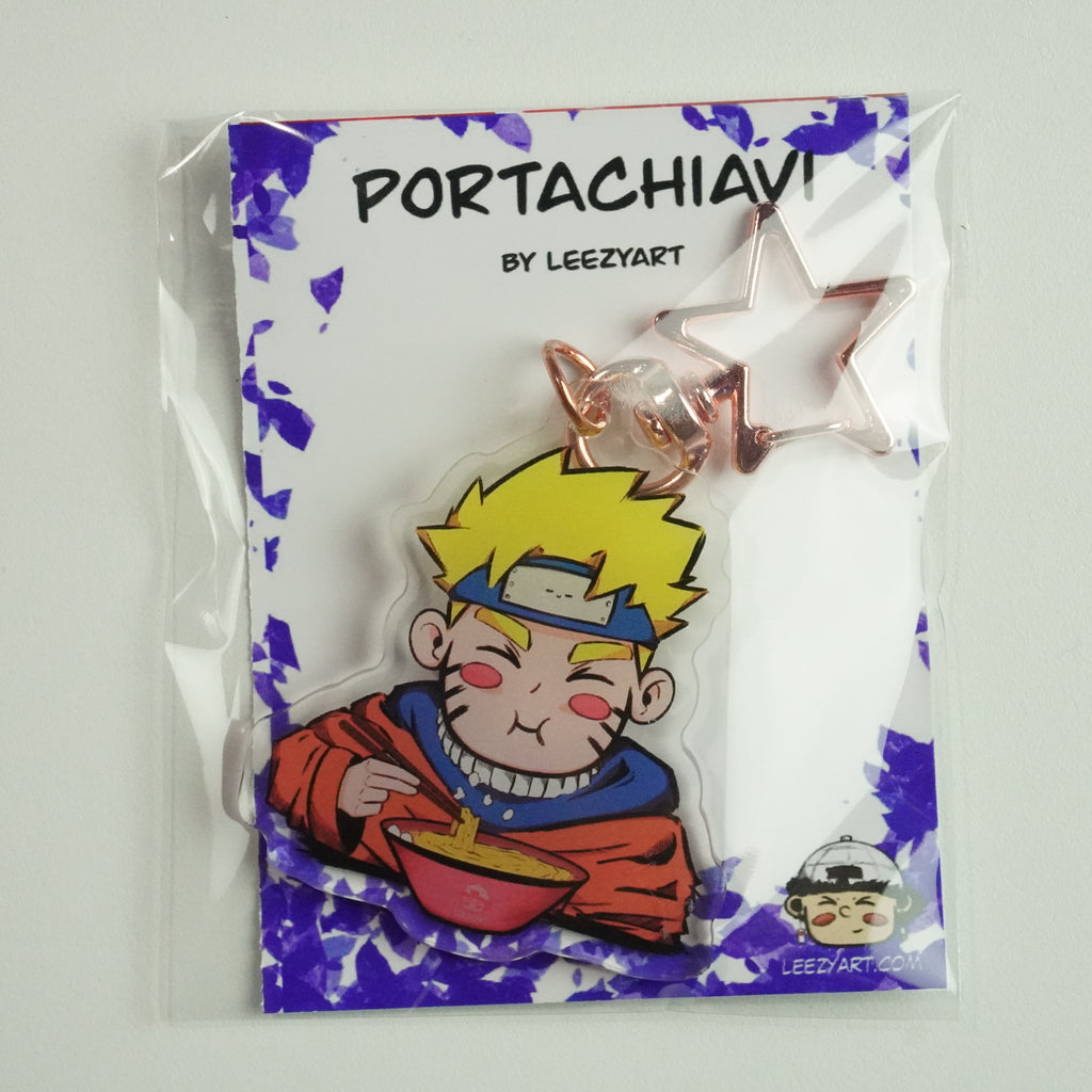 PORTACHIAVI GUERRIERO LUCE CHIBI