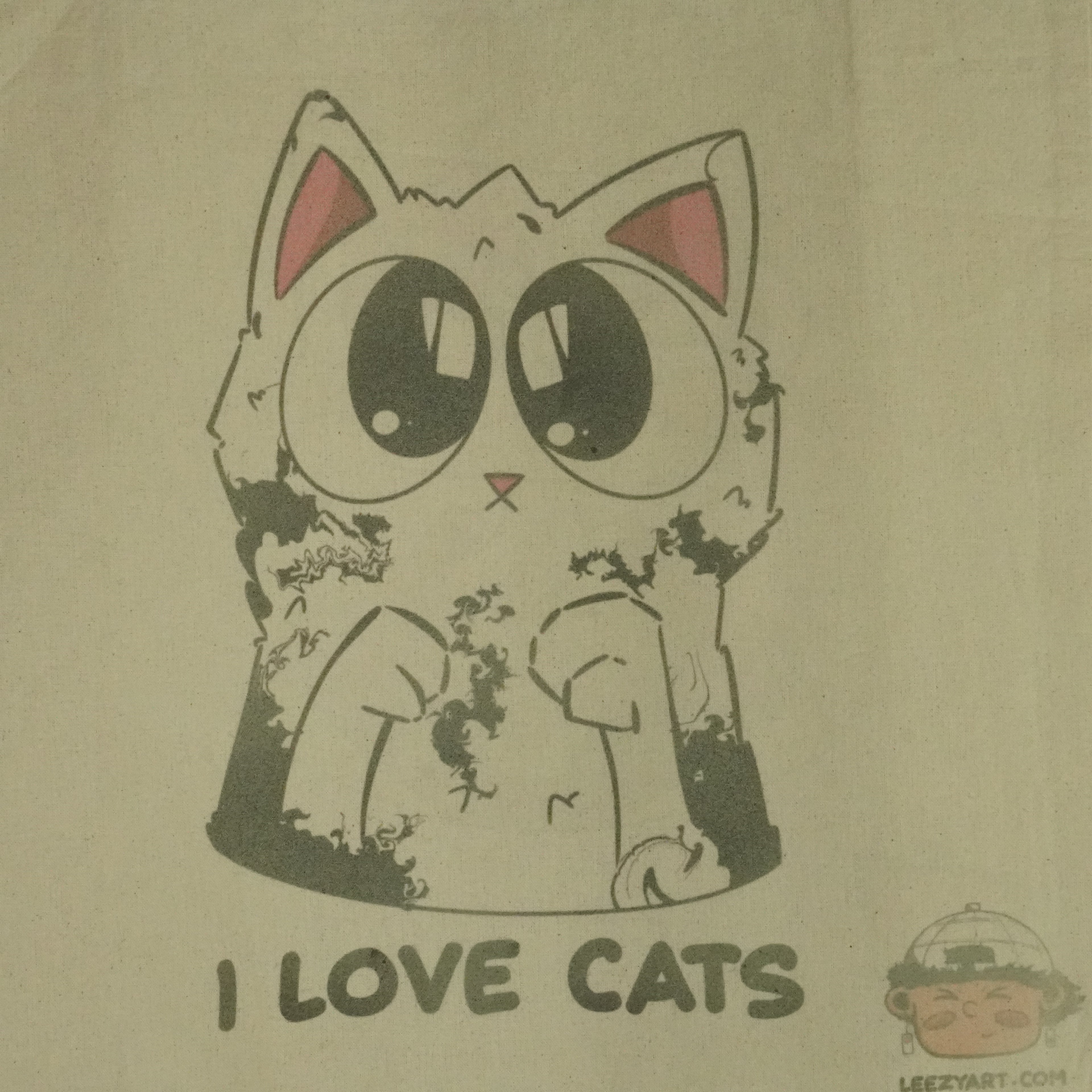 BORSA I LOVE CATS