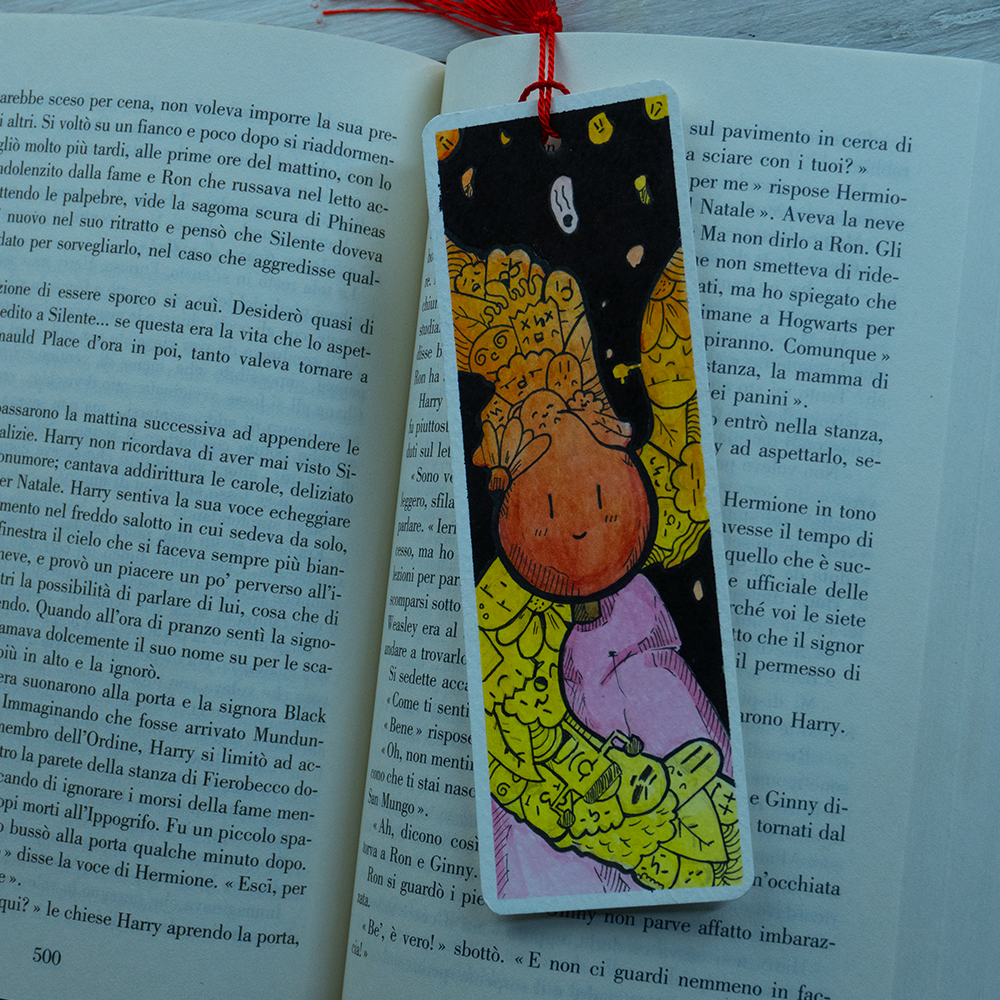 "Matchstick" Bookmark