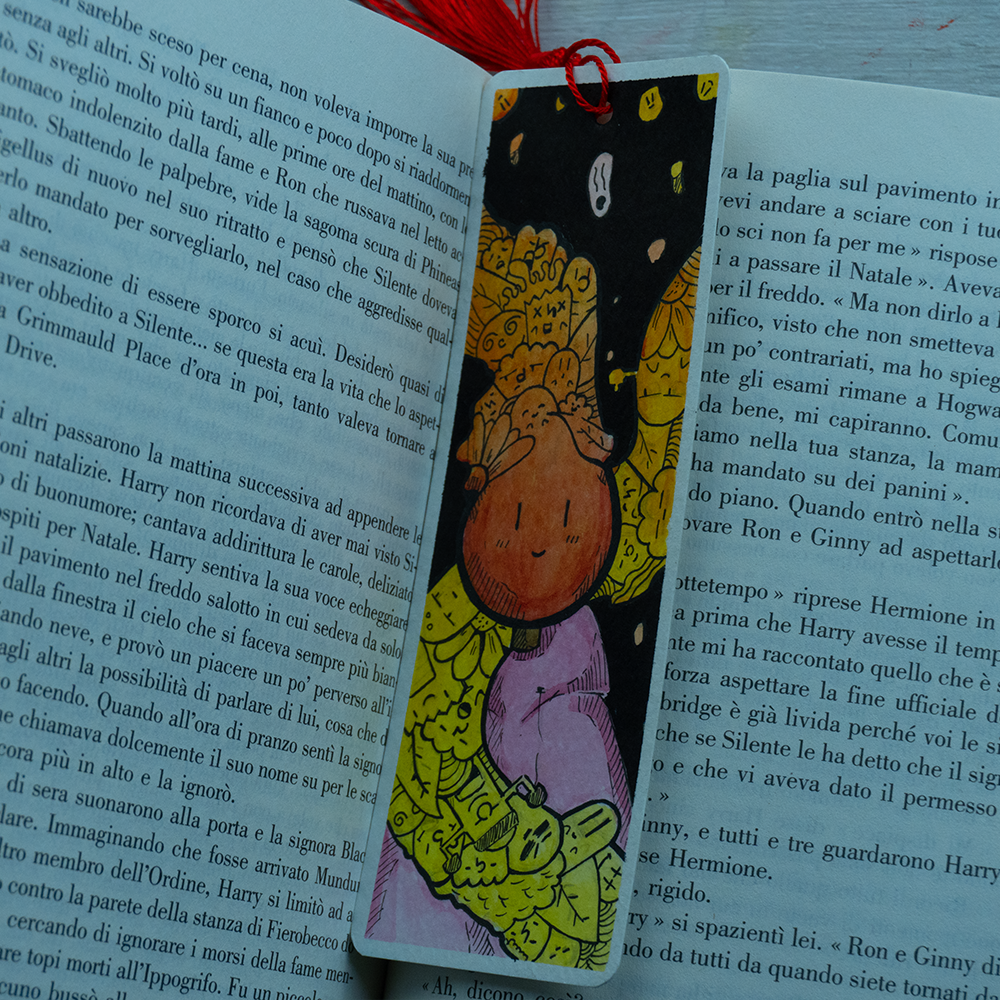 "Matchstick" Bookmark