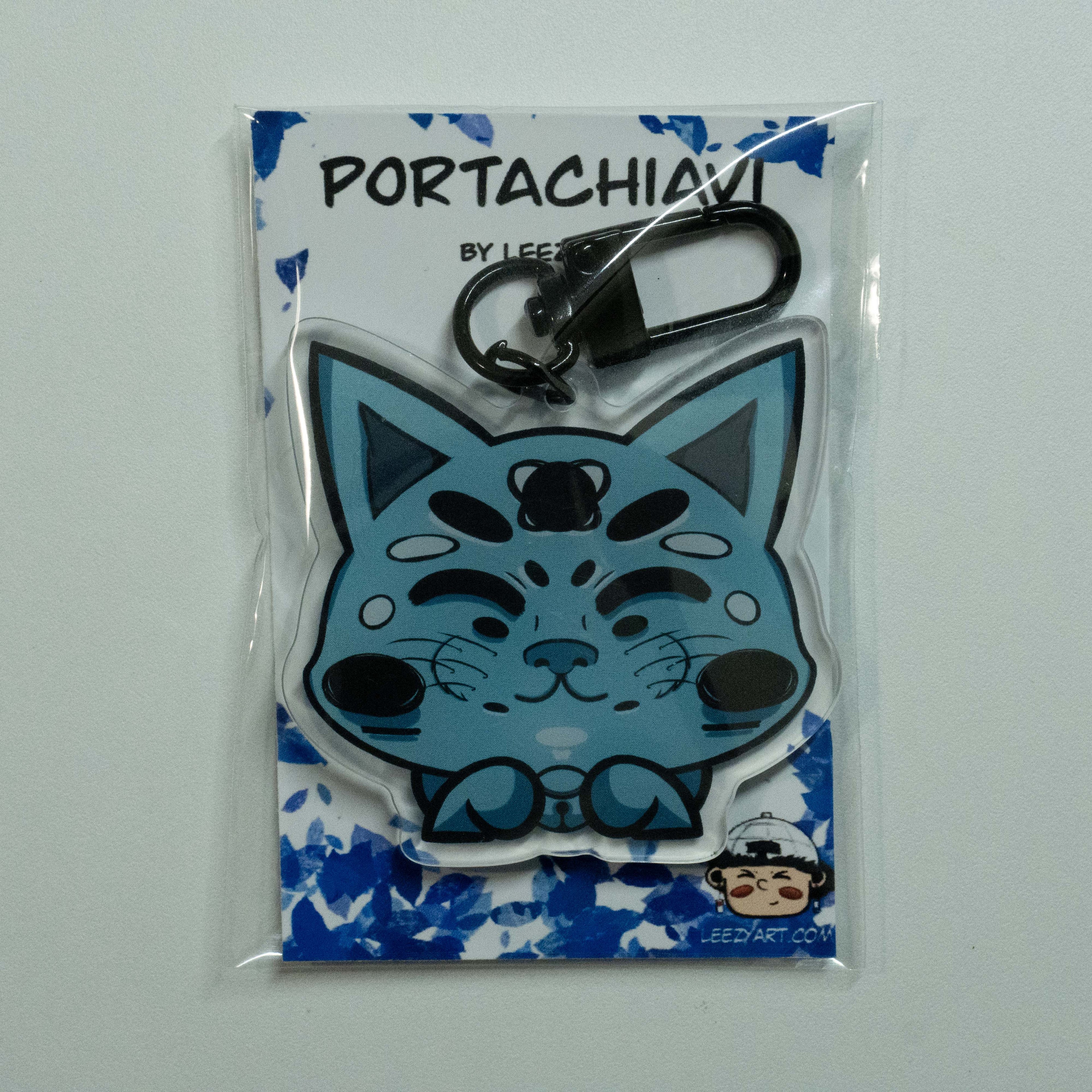 PORTACHIAVI - ANIMALE CUSTODE - Gatto - Leezyart