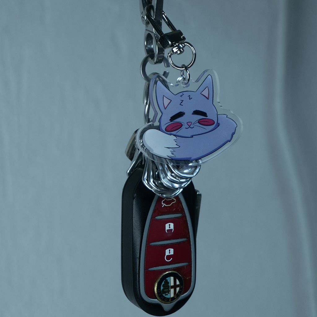 PORTACHIAVI GATTO ACRILICO