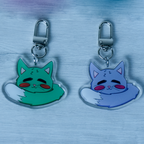 PORTACHIAVI GATTO ACRILICO