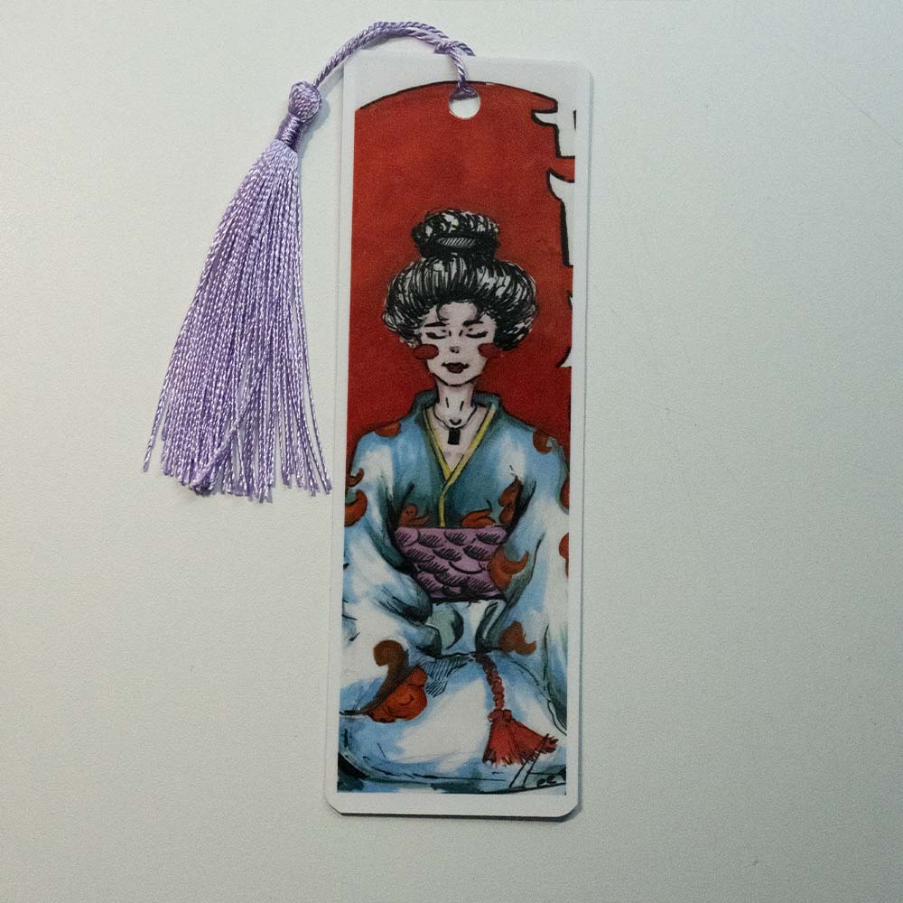 Segnalibro Geisha - Originale Leezyart