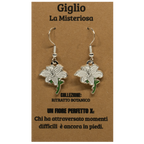 ORECCHINI FLOREALI: GIGLIO