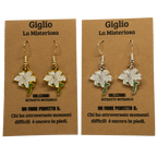ORECCHINI FLOREALI: GIGLIO