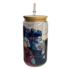 BICCHIERE VETRO LUCIDO "GOLDFISH"