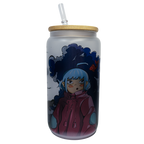 BICCHIERE VETRO OPACO "GOLDFISH"