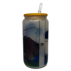 BICCHIERE VETRO OPACO "GOLDFISH"