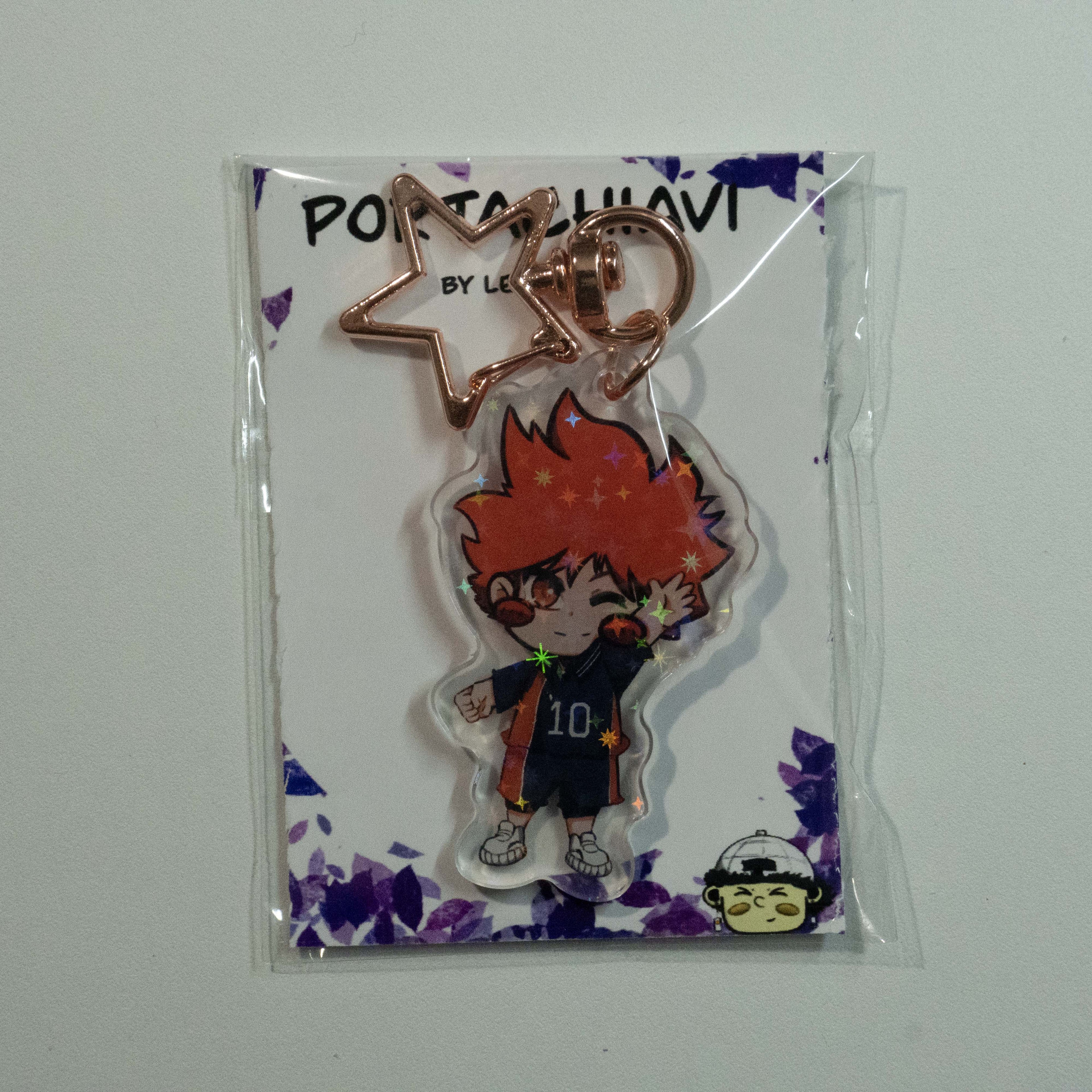 PORTACHIAVI VOLO ARANCIONE CHIBI