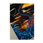 IL DRAGO DELL'ACQUA SU TELA