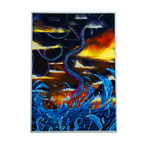 IL DRAGO DELL'ACQUA SU TELA