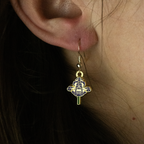 ORECCHINI FLOREALI: IRIS