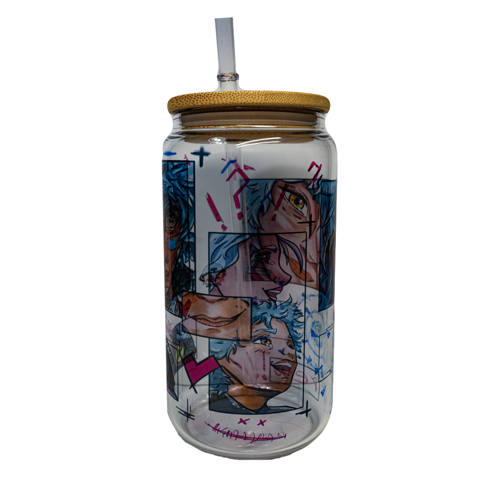 BICCHIERE VETRO LUCIDO "PEW"