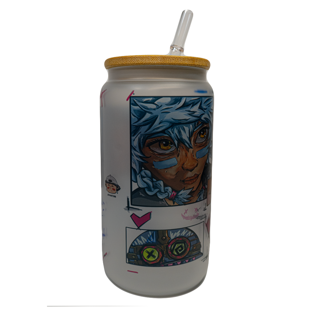 BICCHIERE VETRO OPACO "PEW"