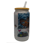 BICCHIERE VETRO OPACO "PEW"