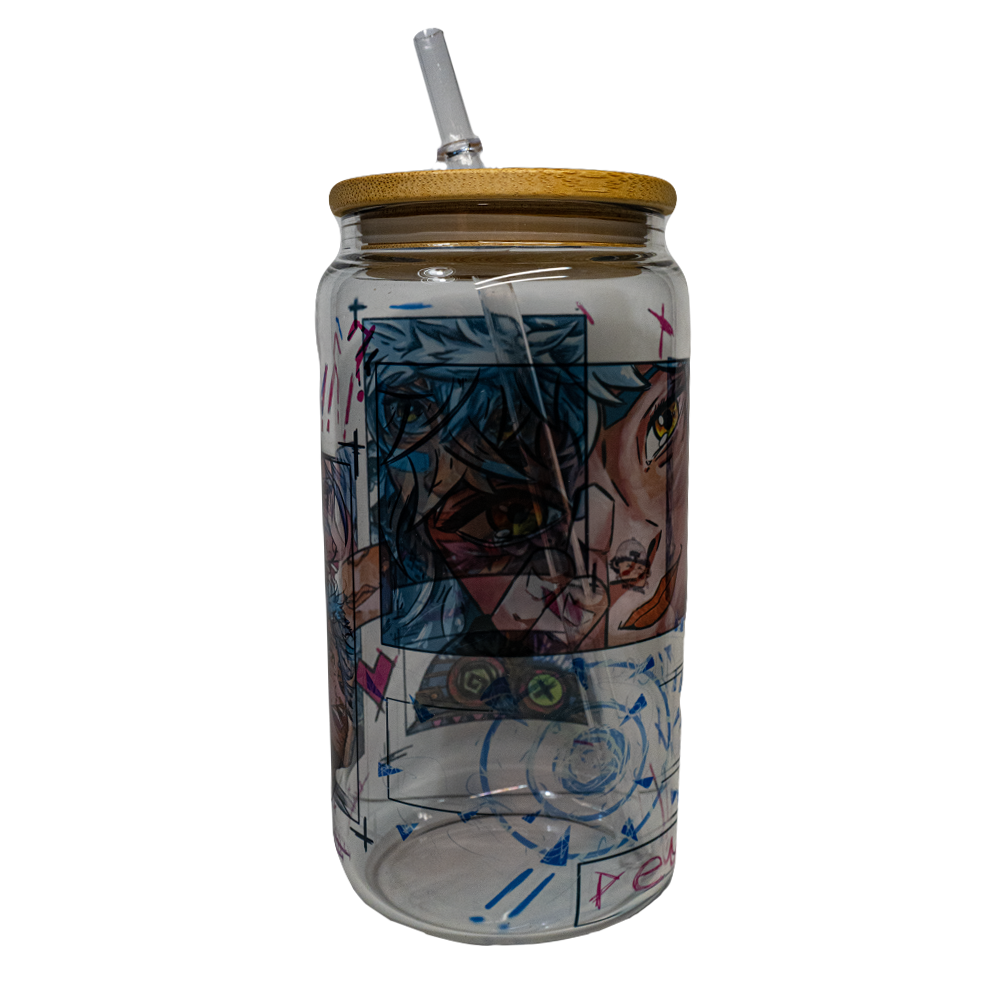 BICCHIERE VETRO LUCIDO "PEW"