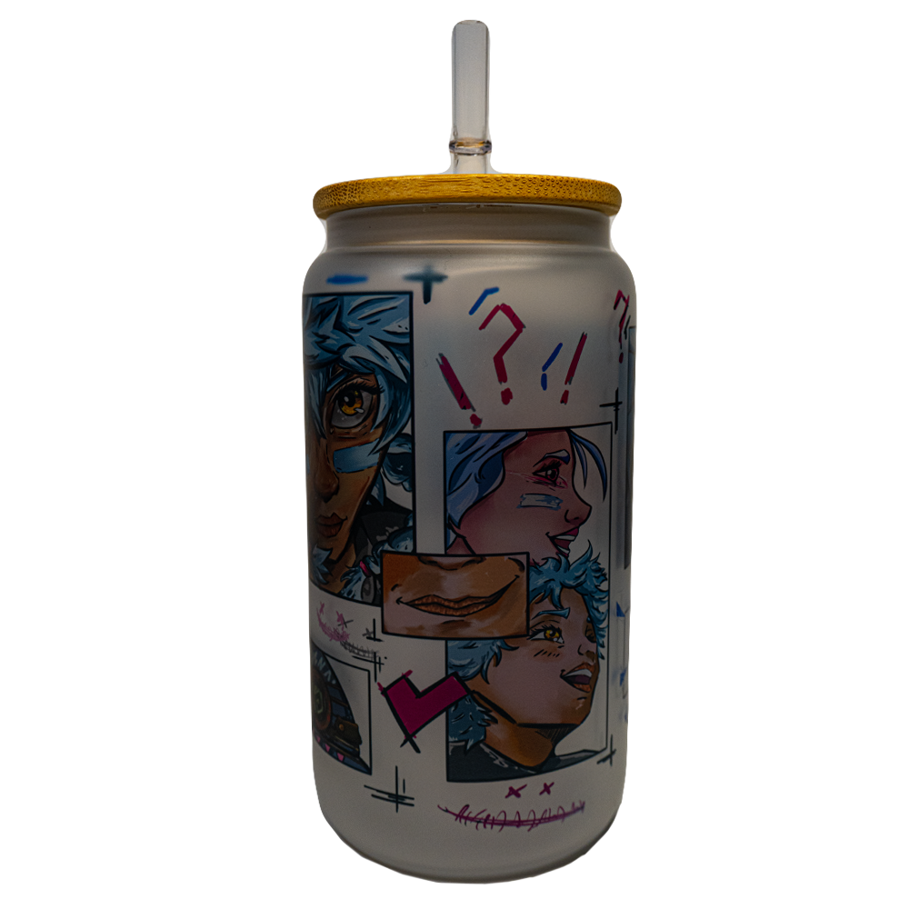 BICCHIERE VETRO OPACO "PEW"