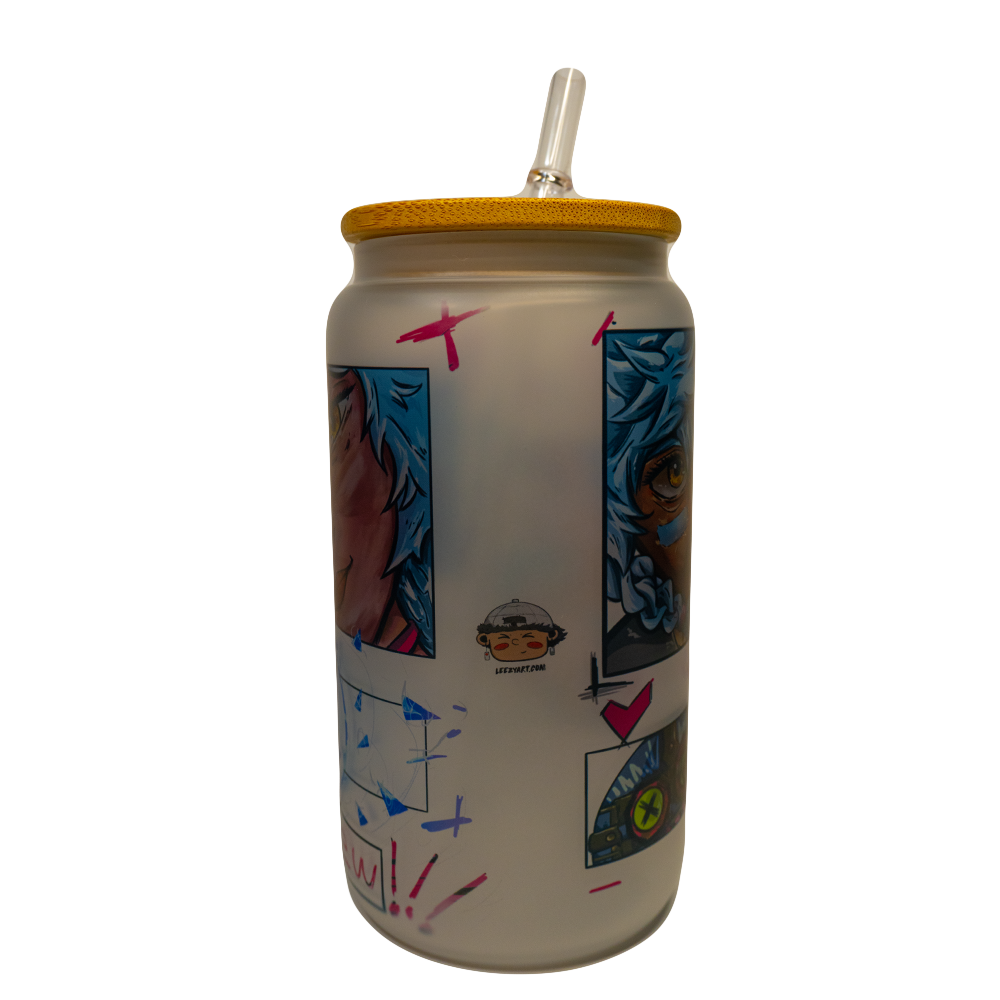 BICCHIERE VETRO OPACO "PEW"