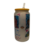 BICCHIERE VETRO OPACO "PEW"