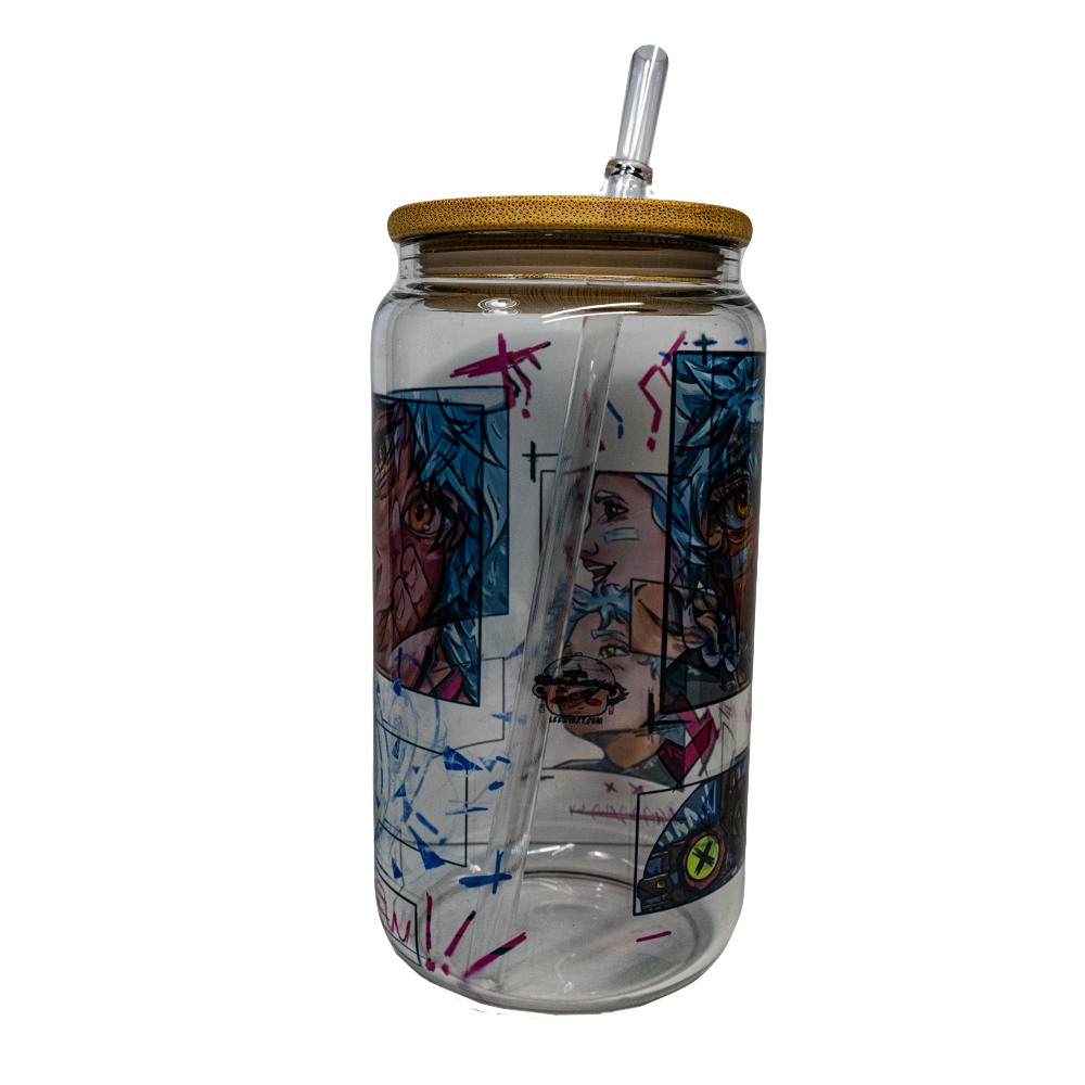 BICCHIERE VETRO LUCIDO "PEW"