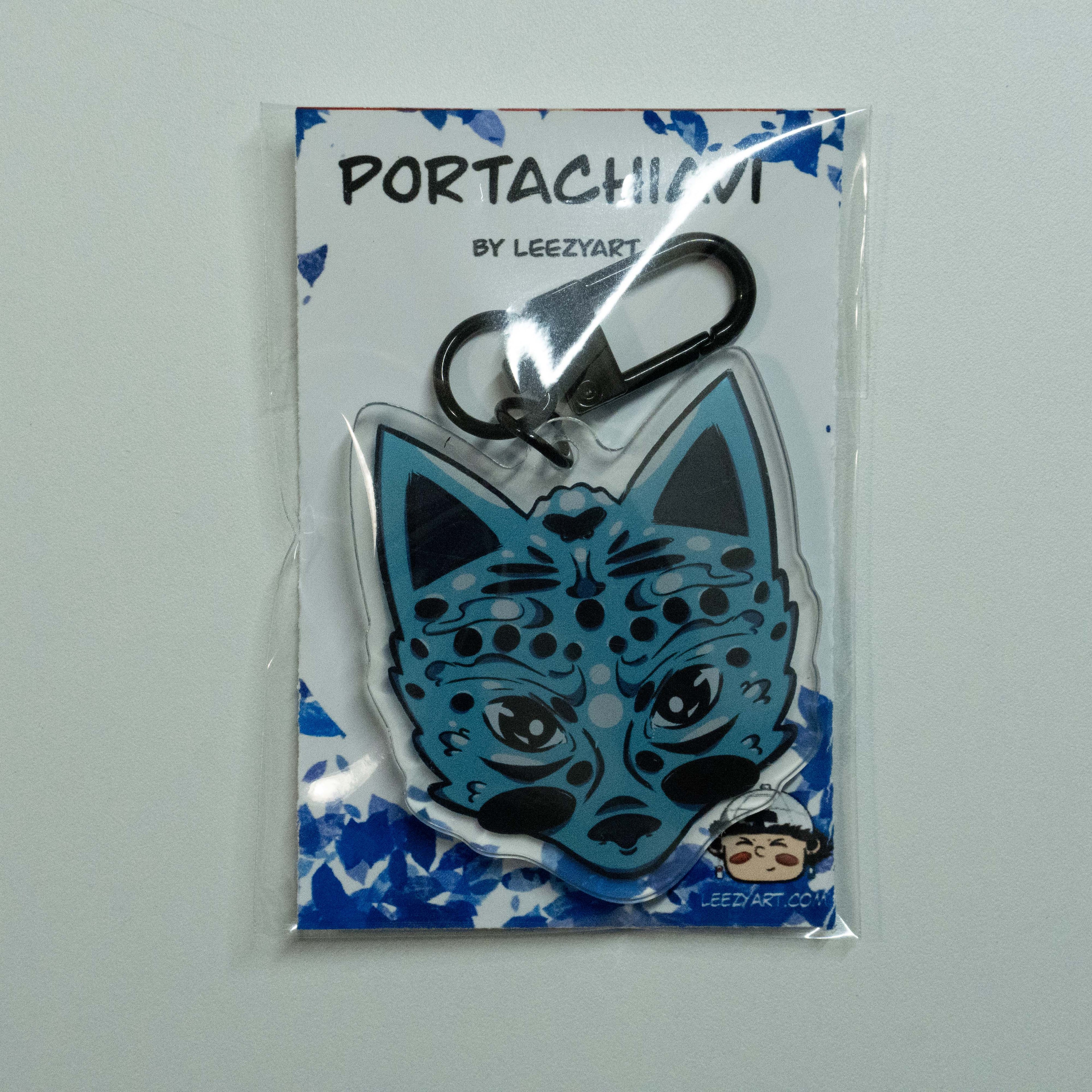 PORTACHIAVI - ANIMALE CUSTODE - Lupo - Leezyart