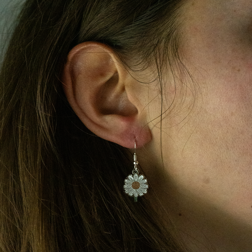 ORECCHINI FLOREALI: MARGHERITA