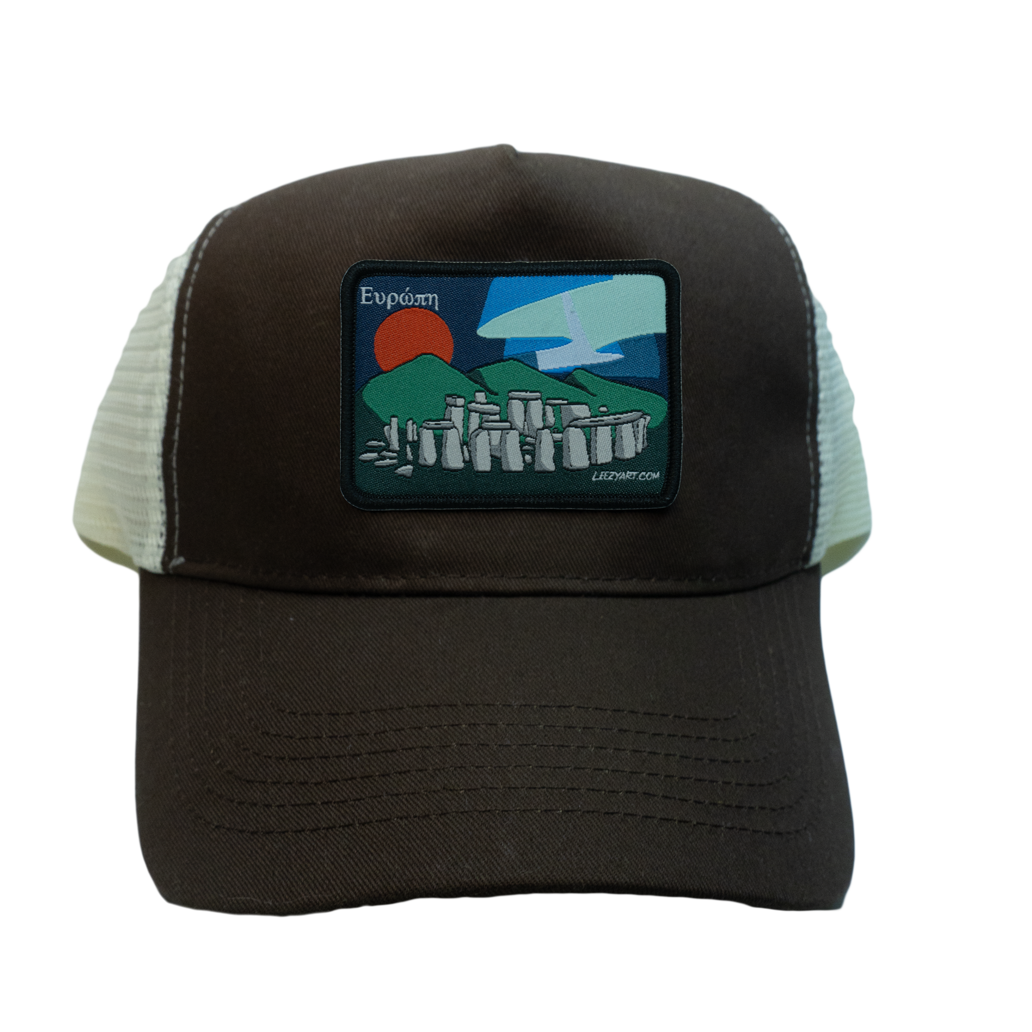 CAPS TRUCK MARRONE/BIANCO EUROPA