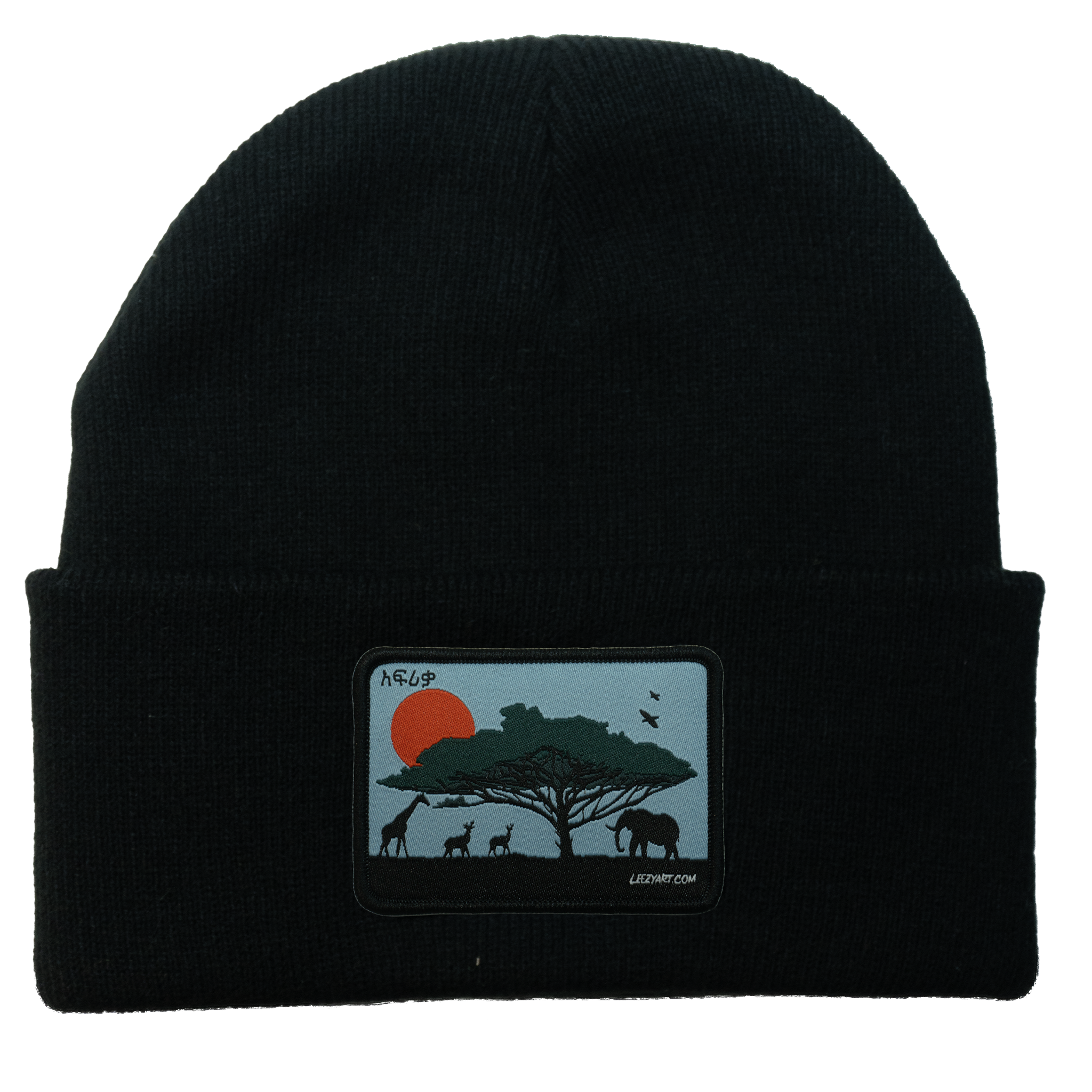 BEANIE BLACK AFRICA