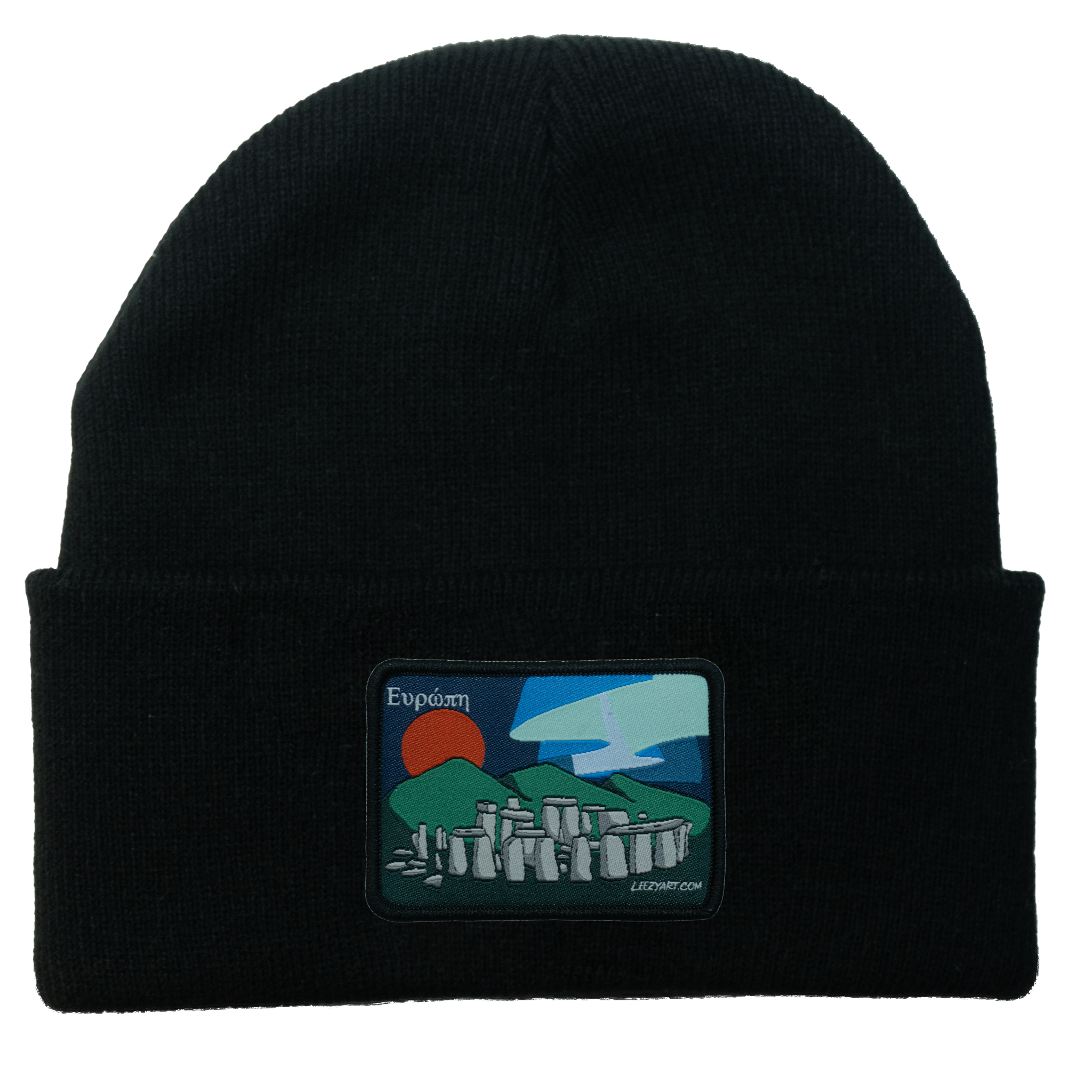 BEANIE BLACK EUROPA