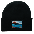 BEANIE BLACK OCEANIA
