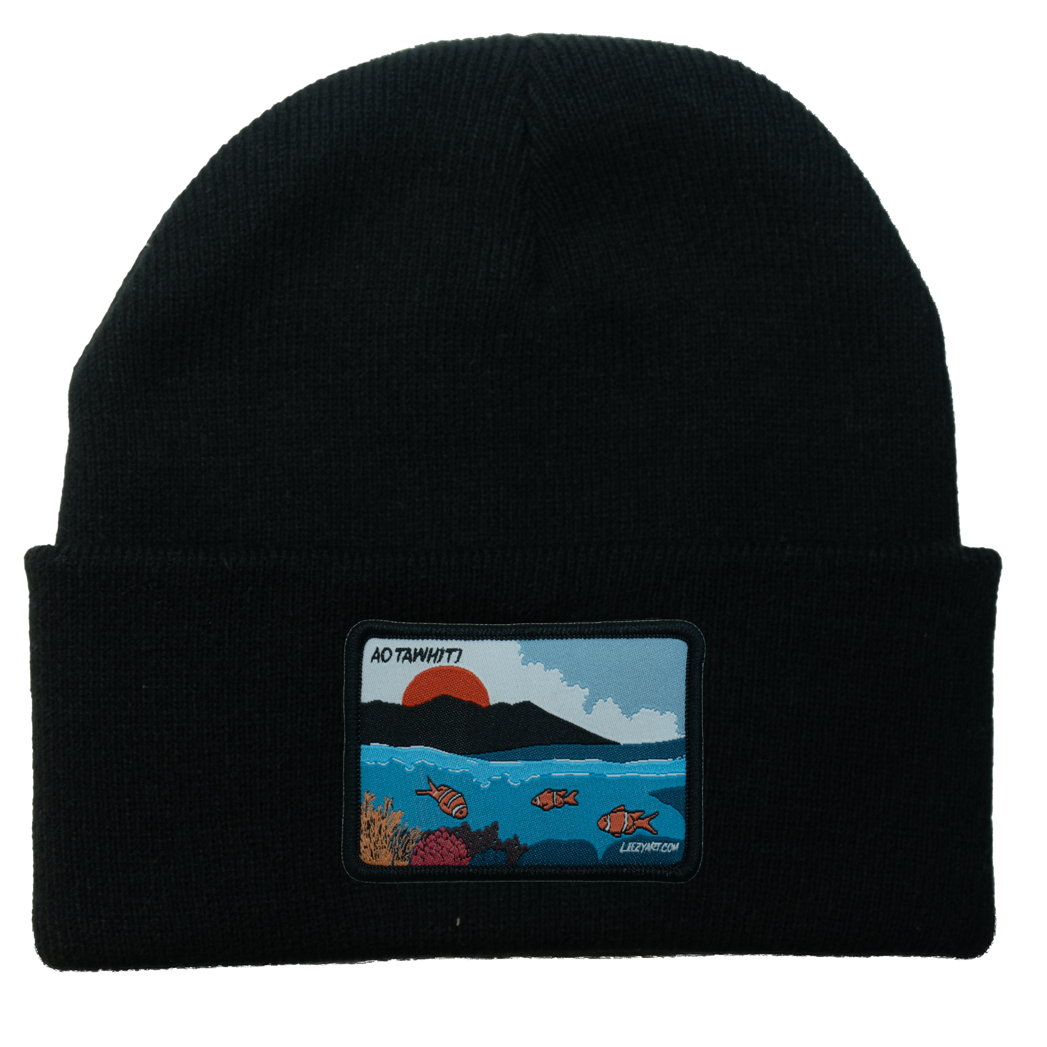 BEANIE BLACK OCEANIA