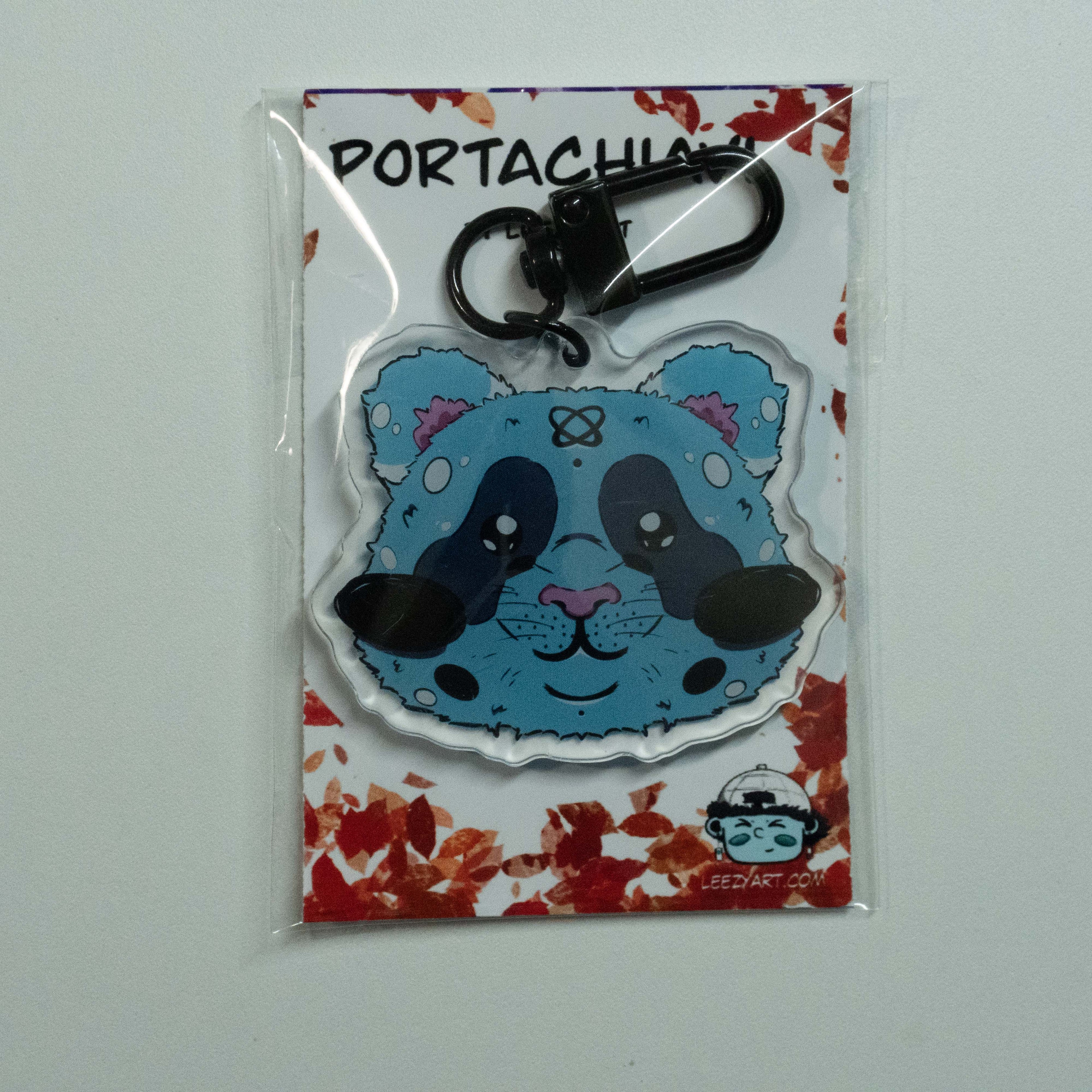 PORTACHIAVI - ANIMALE CUSTODE - PANDA - Leezyart