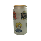 BICCHIERE OPACO PIRATI FANTASY