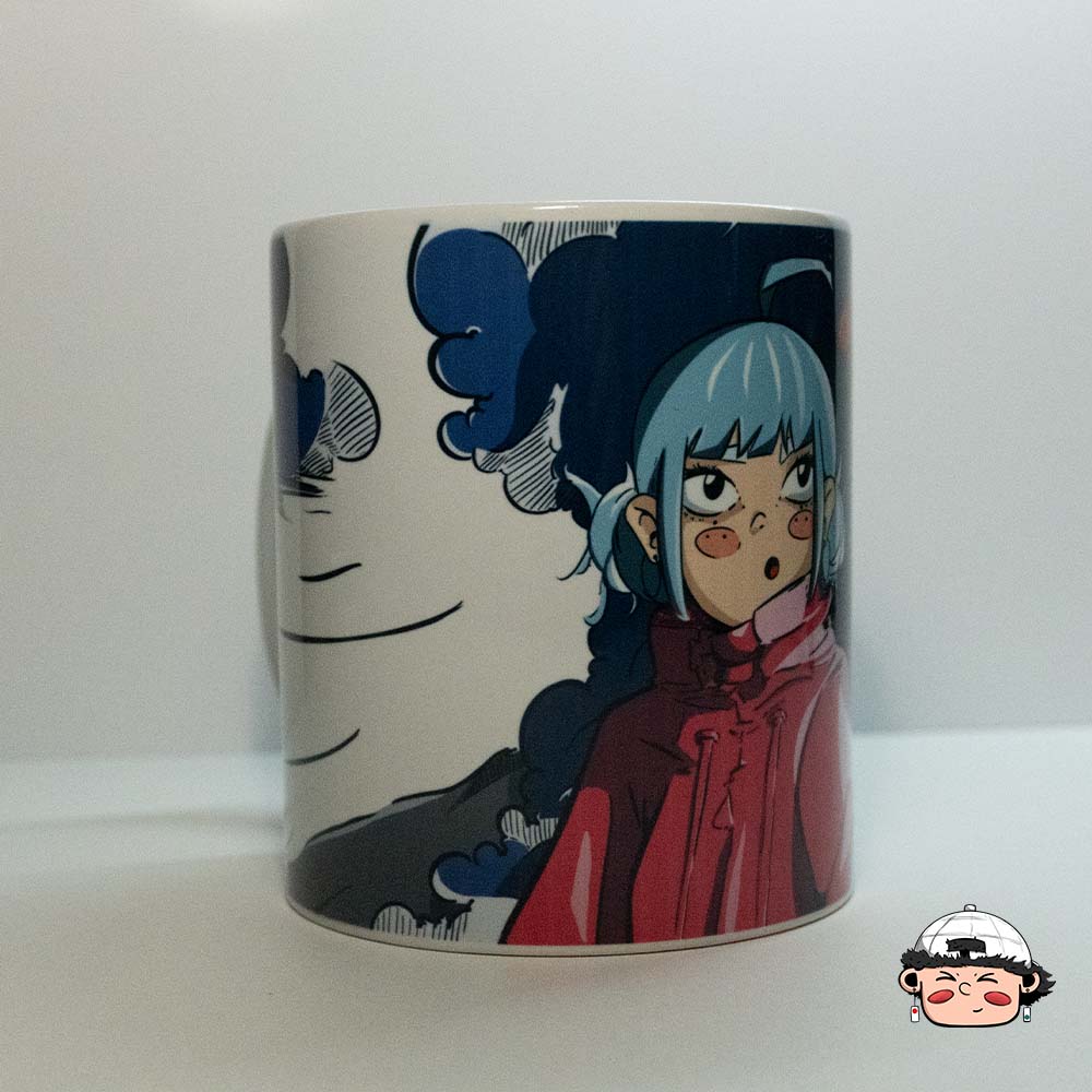 Tazza - Redfish Girl -  Originale Leezyart