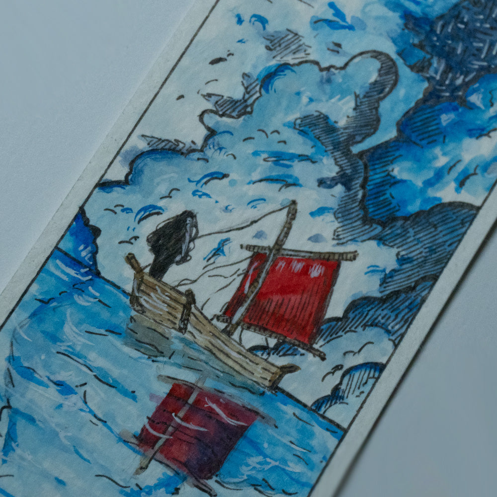 Segnalibro: "In mezzo al mare"