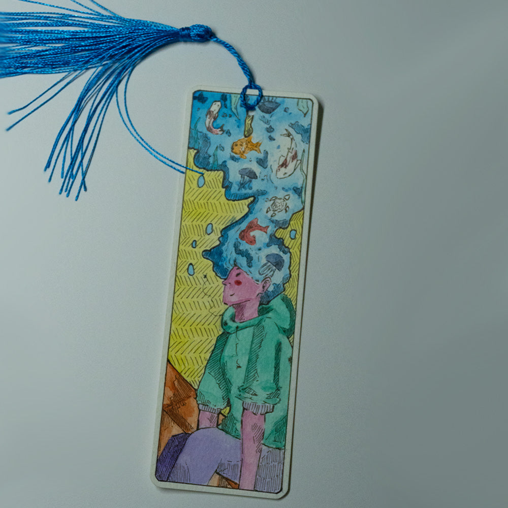 SEGNALIBRO "Pensieri acquatici"