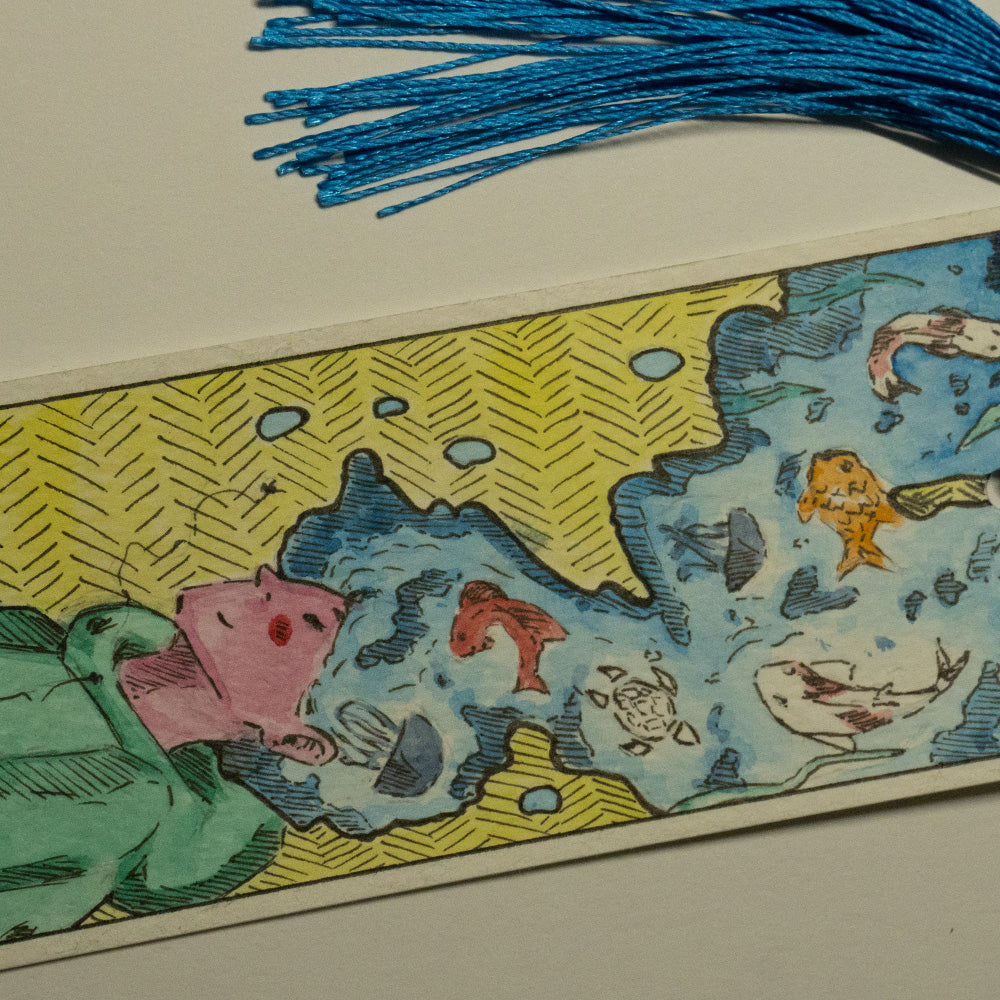 SEGNALIBRO "Pensieri acquatici"