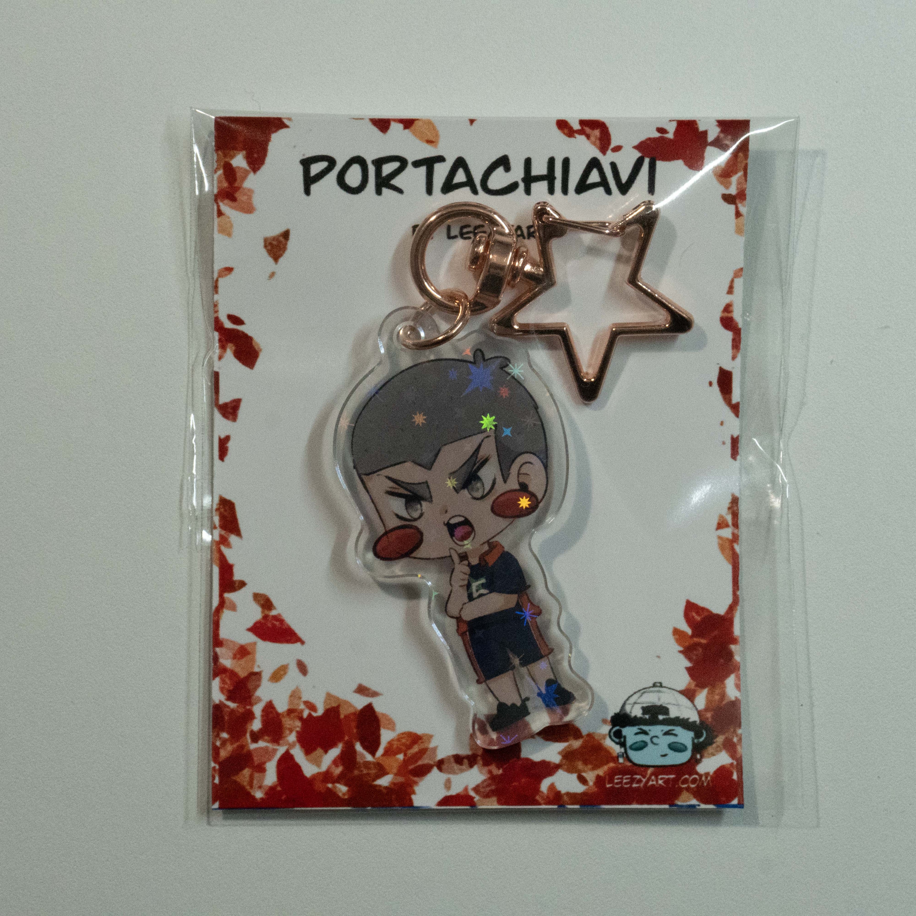 PORTACHIAVI FURIA GRIGIA CHIBI