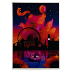 LONDON SKYLINE ON CANVAS