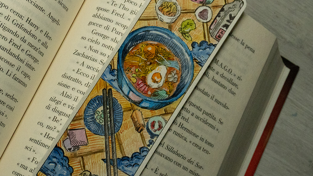"Gourmet Ramen" BOOKMARK