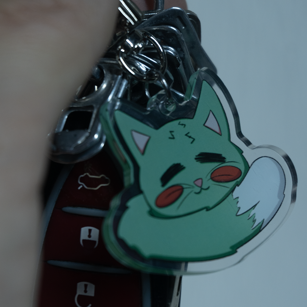 PORTACHIAVI GATTO ACRILICO