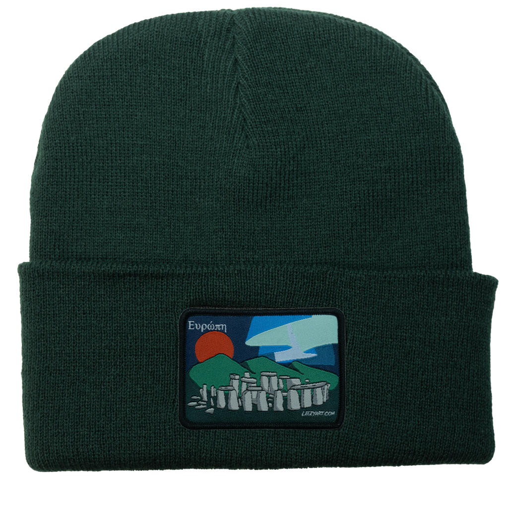 BEANIE BOTTLE GREEN EUROPA