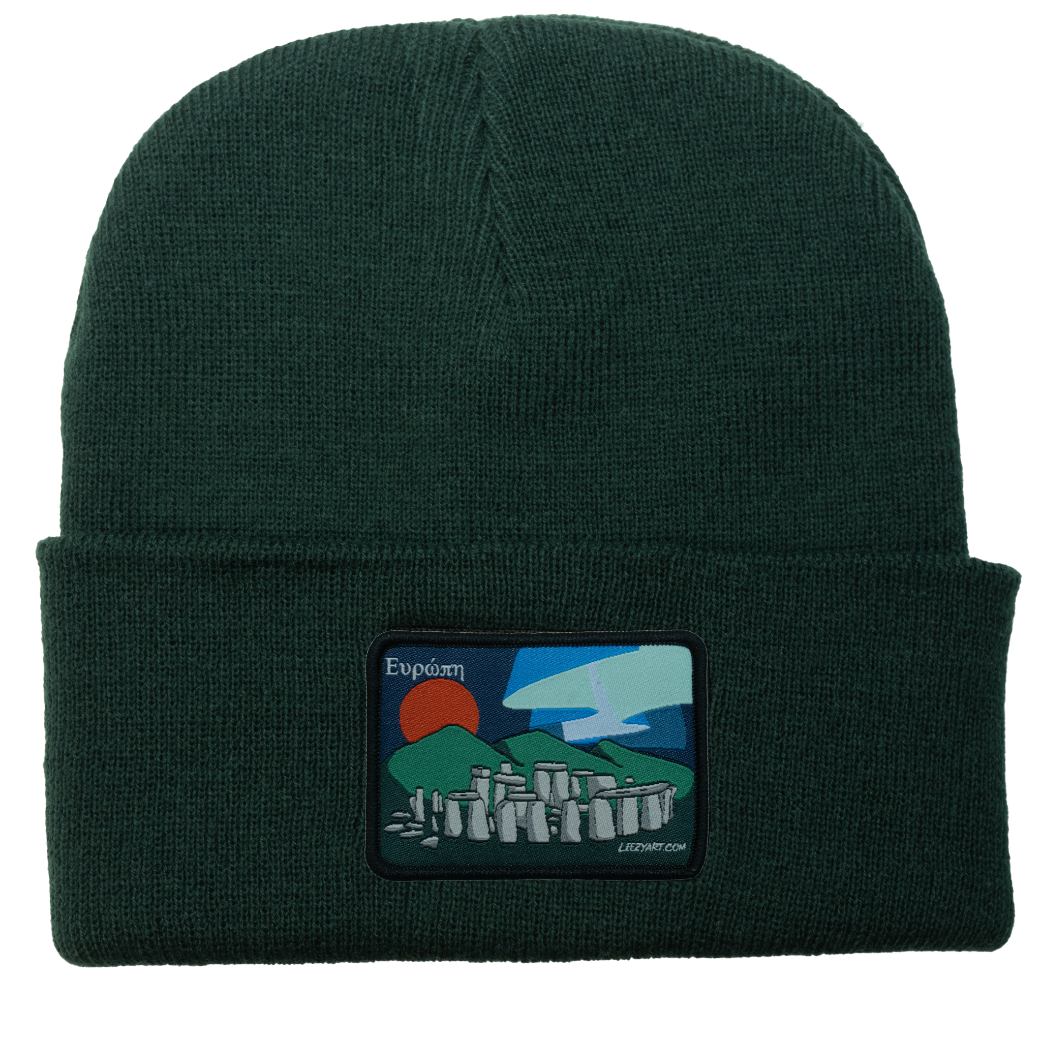 BEANIE BOTTLE GREEN EUROPA