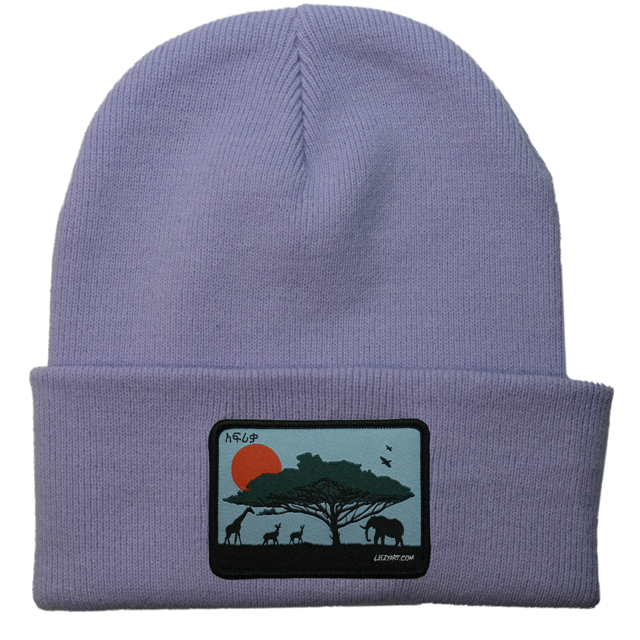 BEANIE LAVENDER AFRICA