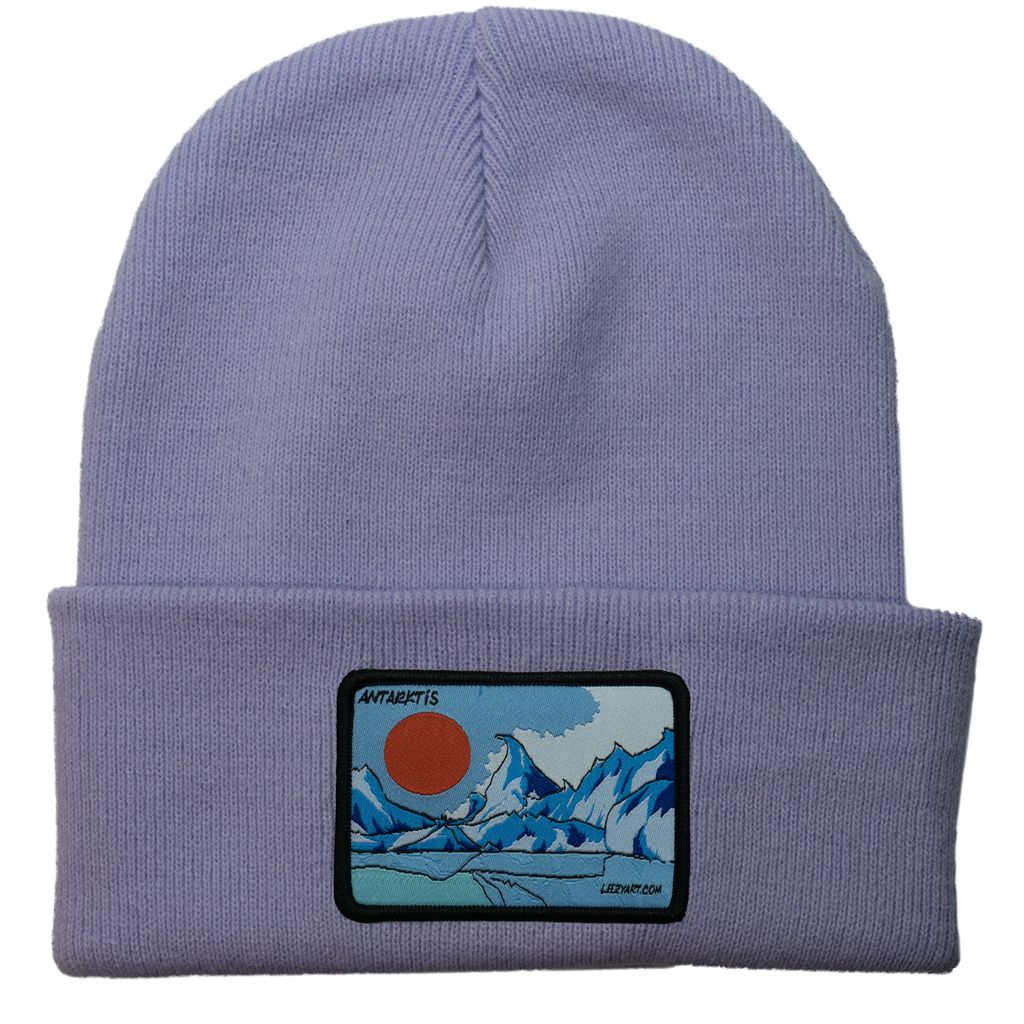 BEANIE LAVENDER ANTARCTICA