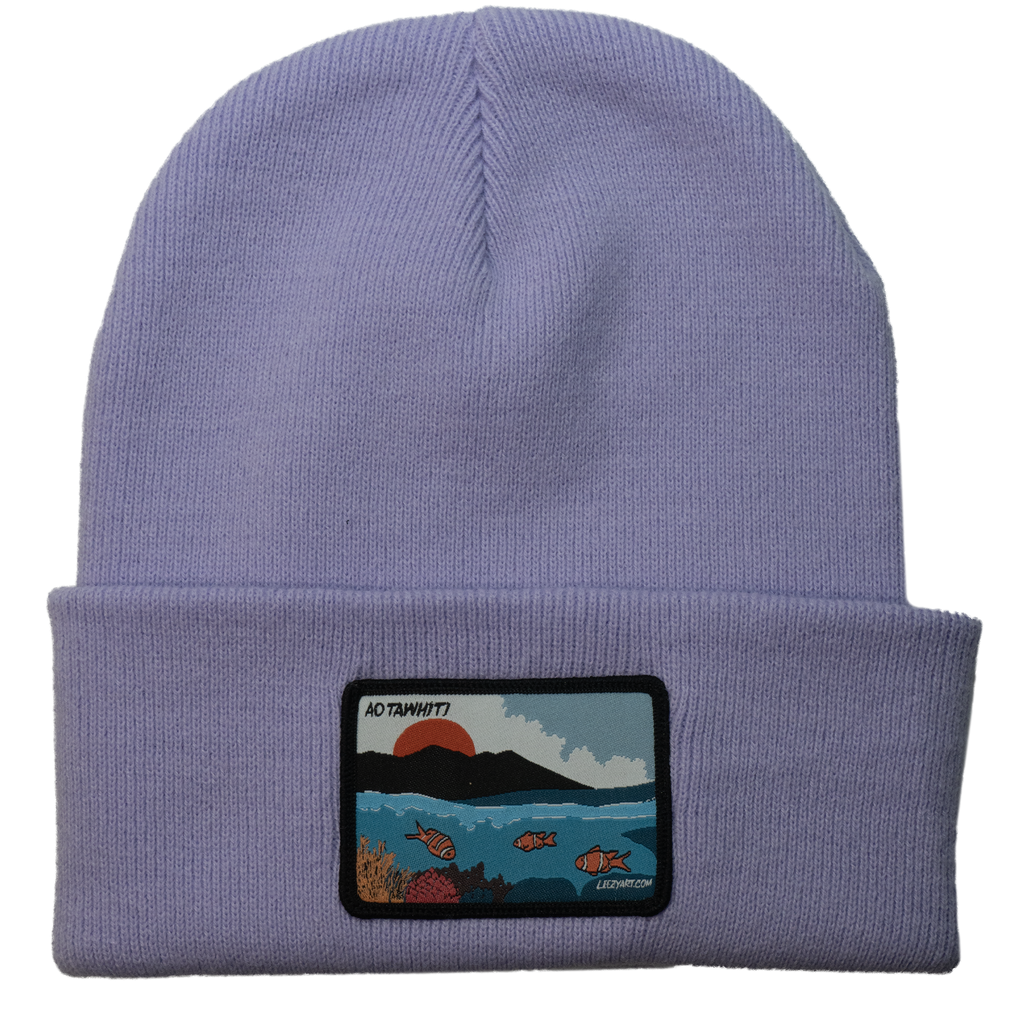 BEANIE LAVENDER OCEANIA