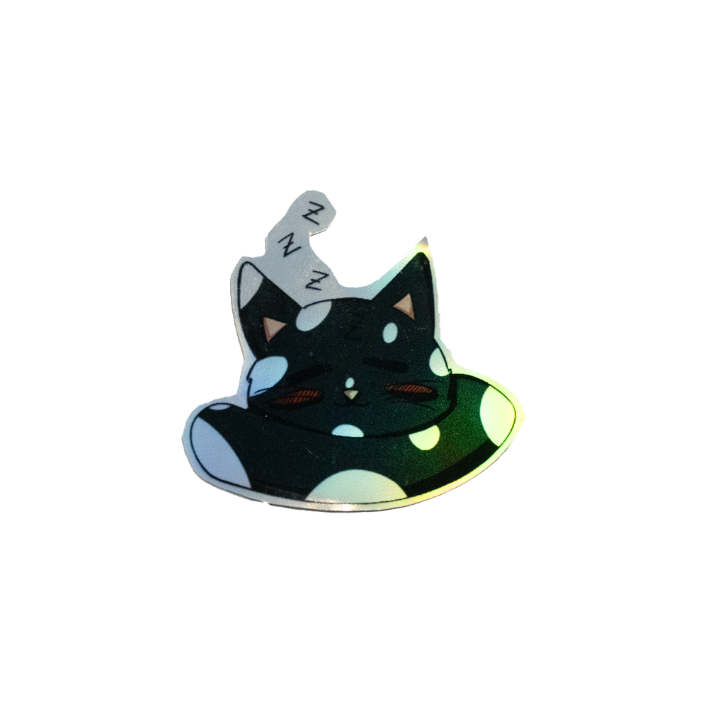 STICKER GATTO CHE DORME